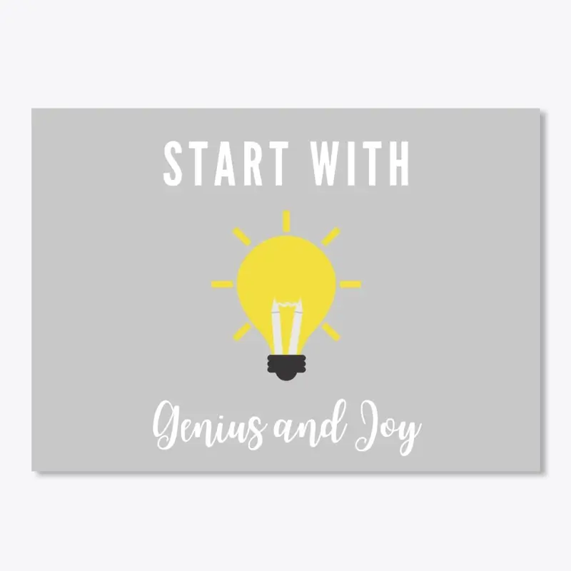 Start With Genius and Joy Collection